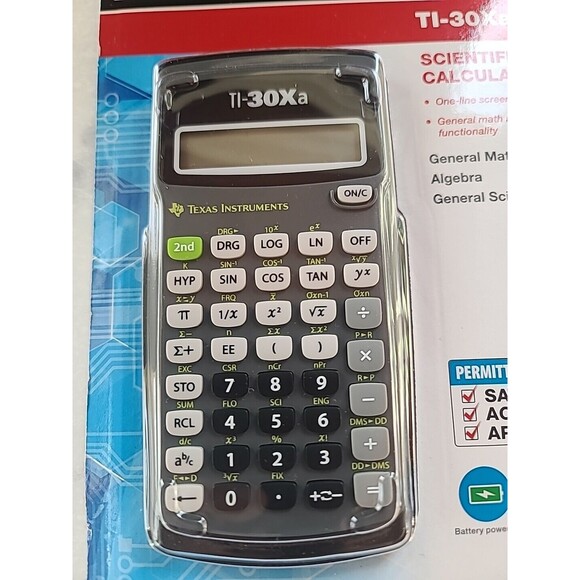 Texas Instruments TI-30Xa Scientific Calculator NIP - Picture 2 of 10